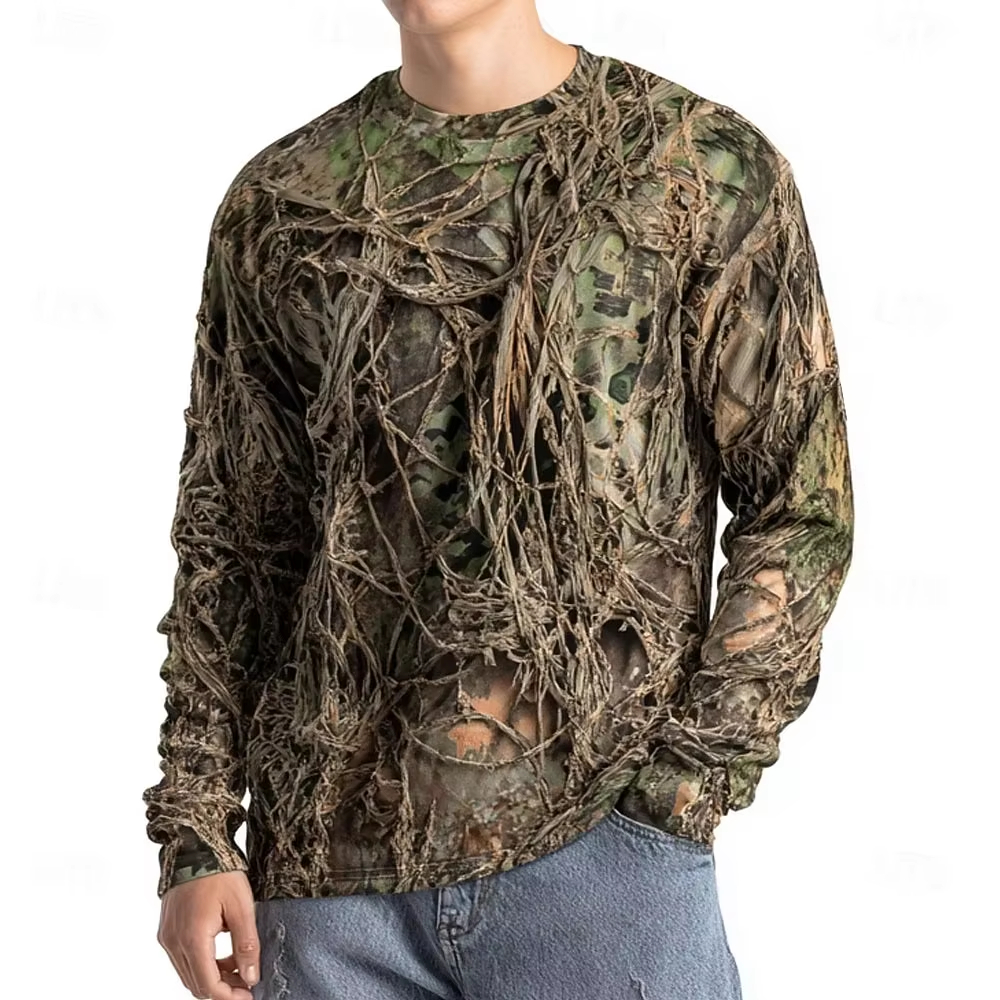 Men's Camo Animal Print Long S - 3D Printing Jersey 리뷰 및 가격