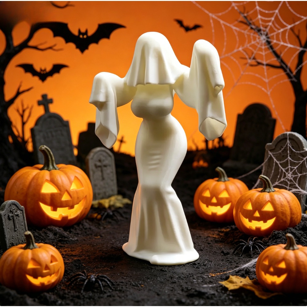 3D Printed Female Ghost Figuri - 3D Printing Ghosting 리뷰 및 가격