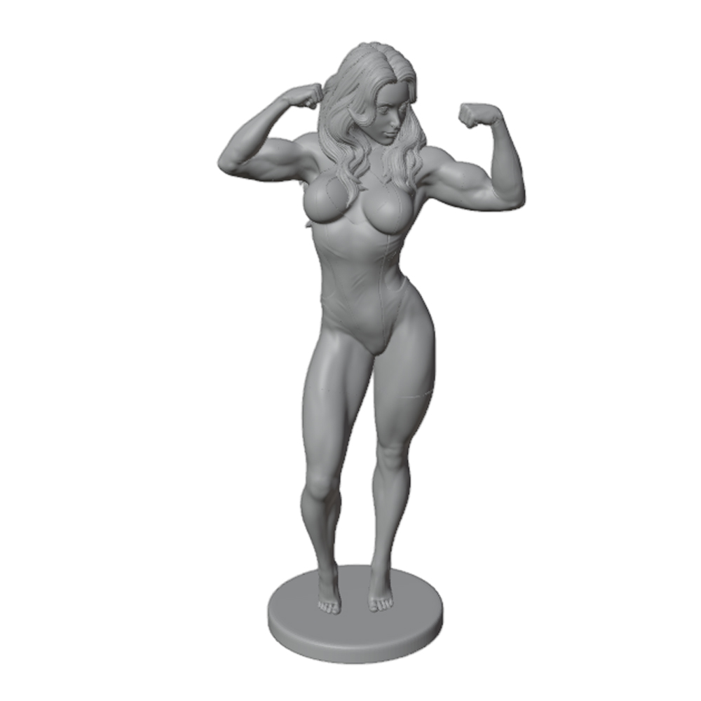 Sexy Fitness Woman, Long-Haire - 3D Printing Instructor 리뷰 및 가격