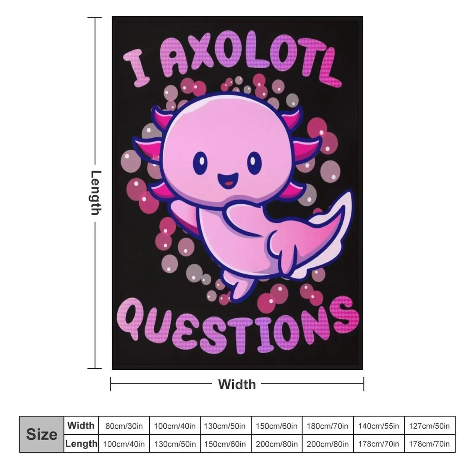 i axolotl questions Throw Blan - 3D Printing Questions 리뷰 및 가격