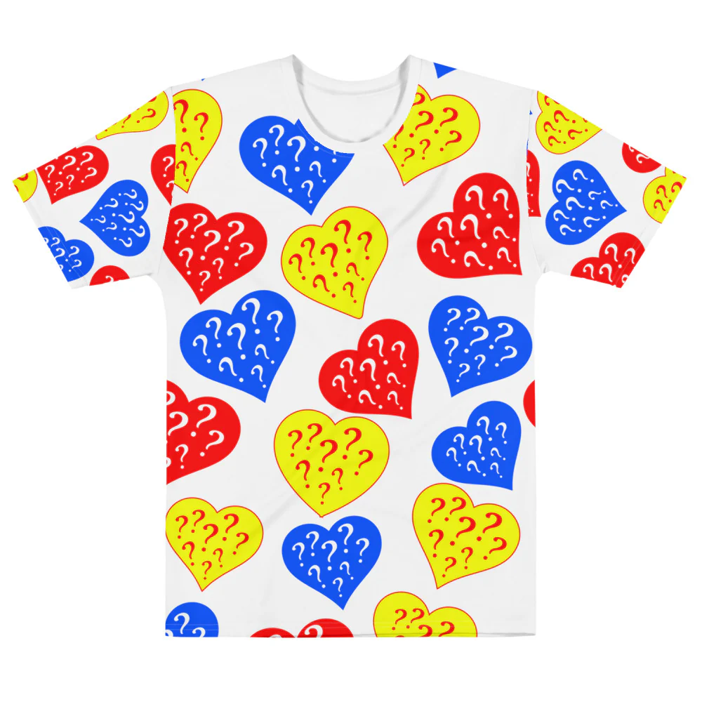 Colorful Heart Question Mark 3 - 3D Printing Questions 리뷰 및 가격