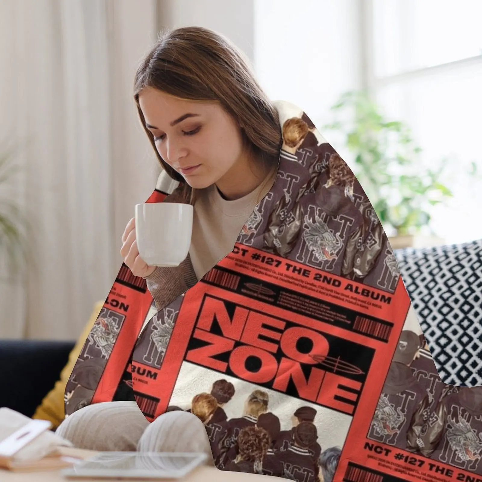 Neo Zone Throw Blanket Wrinkle - 3D Printing Zone 리뷰 및 가격