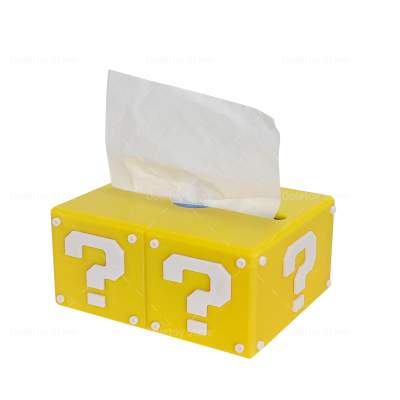 Question Mark Block Tissue Box - 3D Printing Questions 리뷰 및 가격