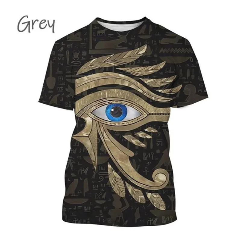 Summer New Pharaoh 3D Print T- - 3D Printing Online 리뷰 및 가격