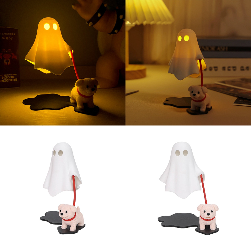 3D Printed Cute Ghost With Dog - 3D Printing Ghosting 리뷰 및 가격