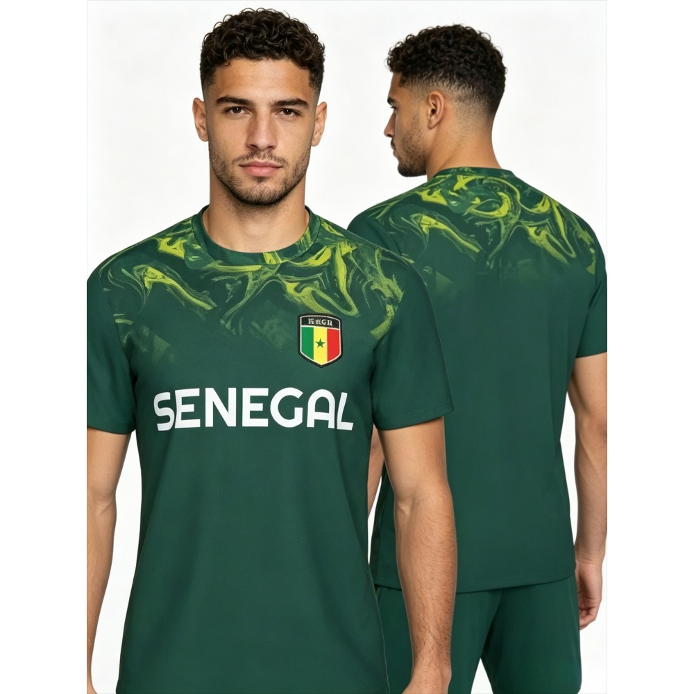 2026 New Summer Senegal Flag G - 3D Printing Jersey 리뷰 및 가격