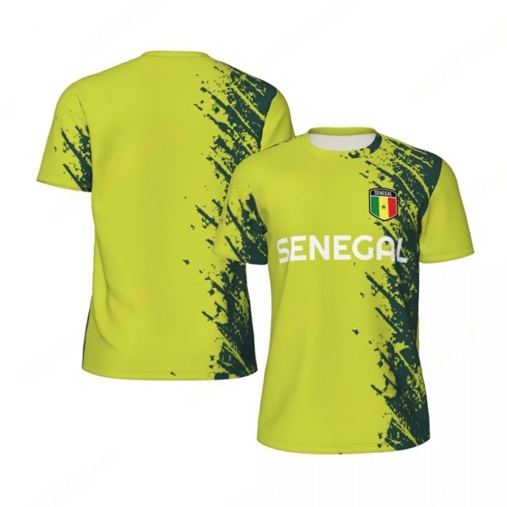 2026 New Summer Senegal Flag G - 3D Printing Jersey 리뷰 및 가격