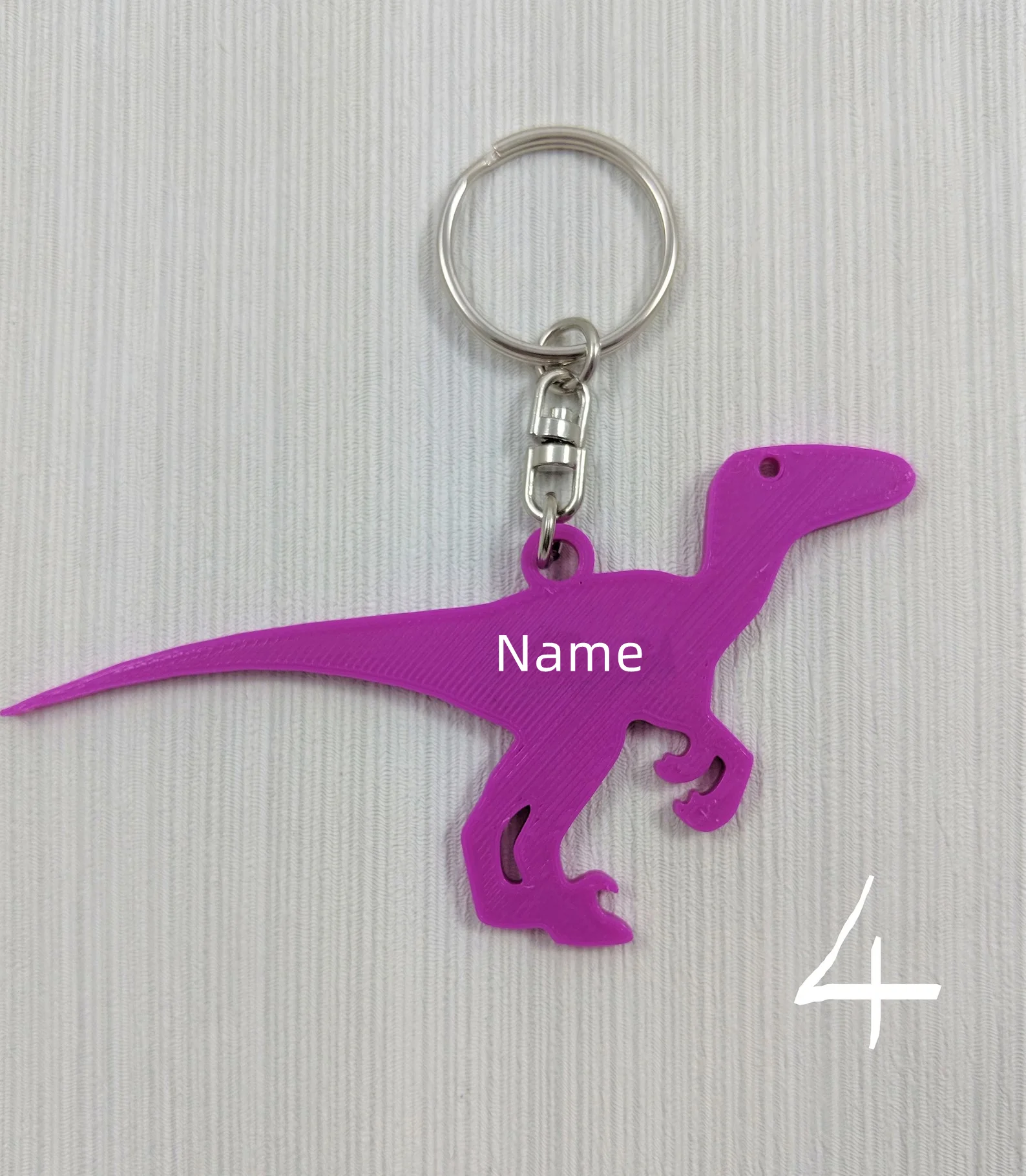 Custom Name Keychains 3D Print - 3D Printing Steel 리뷰 및 가격