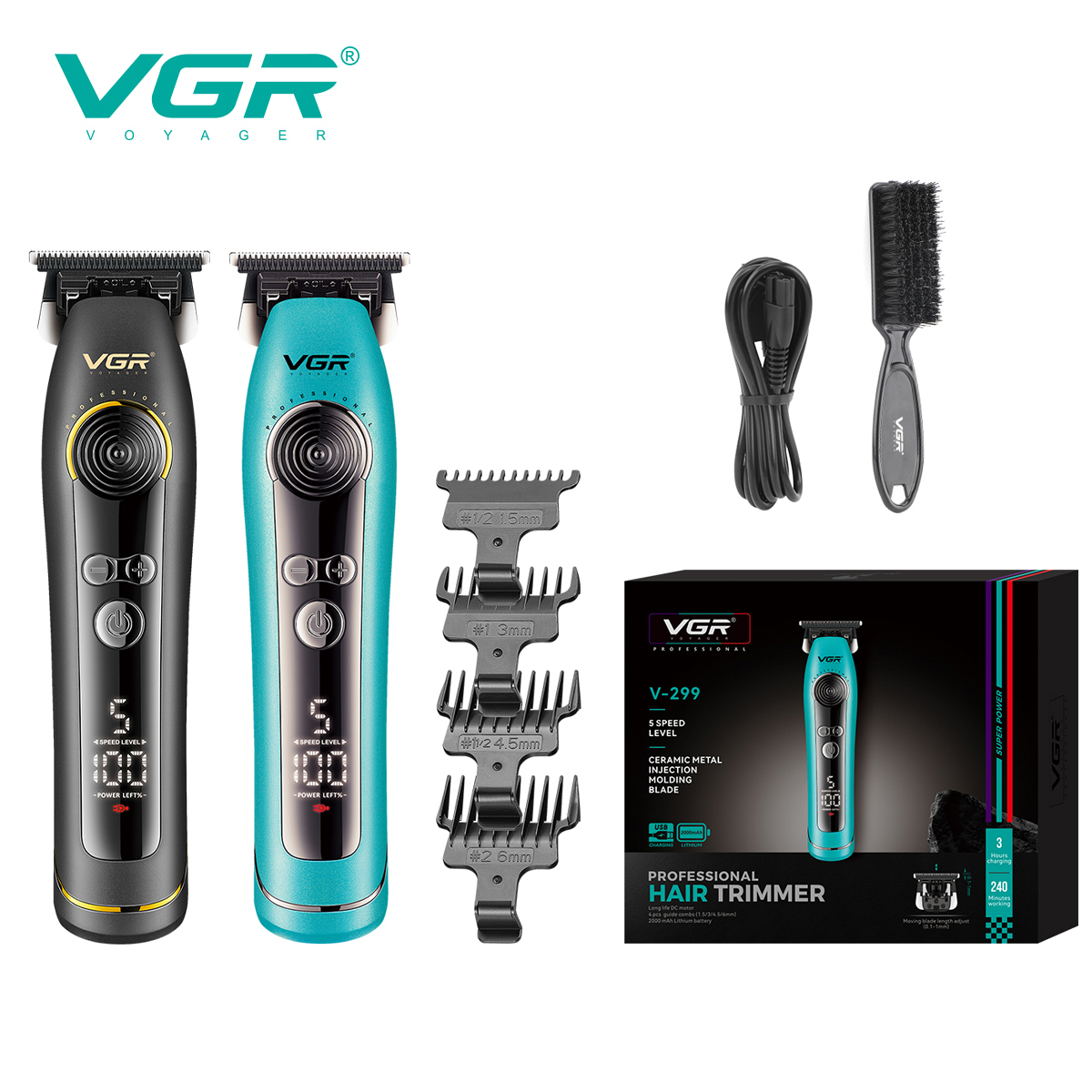 VGR electric hair clipper with - 3D Printing Online 리뷰 및 가격