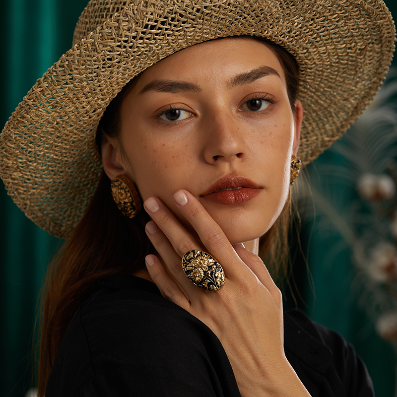 Vintage Art Deco Ring for Wome - 3D Printing Online 리뷰 및 가격