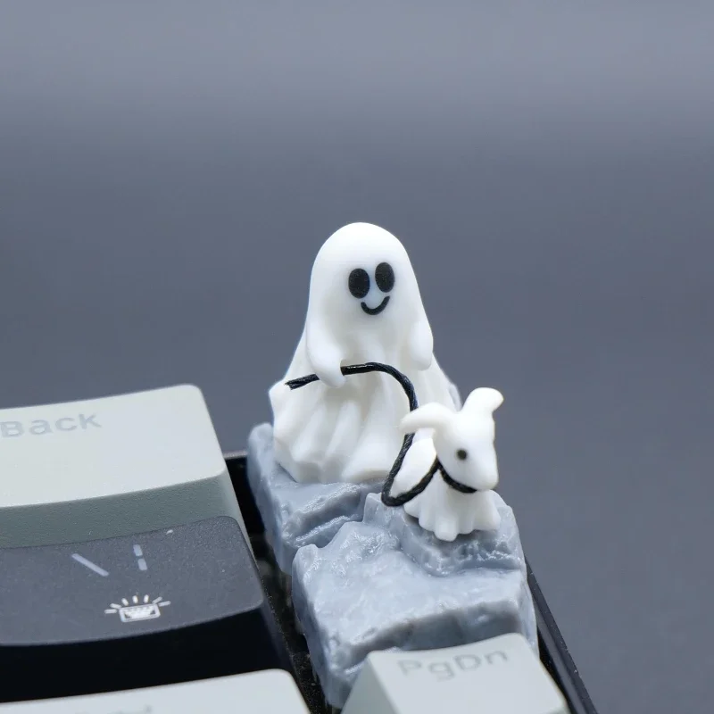 Ghost Puppy Resin Keycap Custo - 3D Printing Ghosting 리뷰 및 가격
