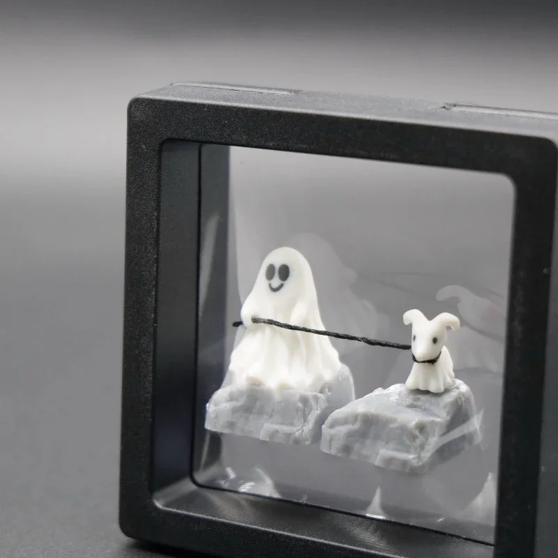 Ghost Puppy Resin Keycap Custo - 3D Printing Ghosting 리뷰 및 가격