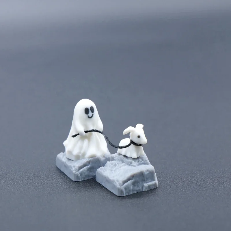 Ghost Puppy Resin Keycap Custo - 3D Printing Ghosting 리뷰 및 가격