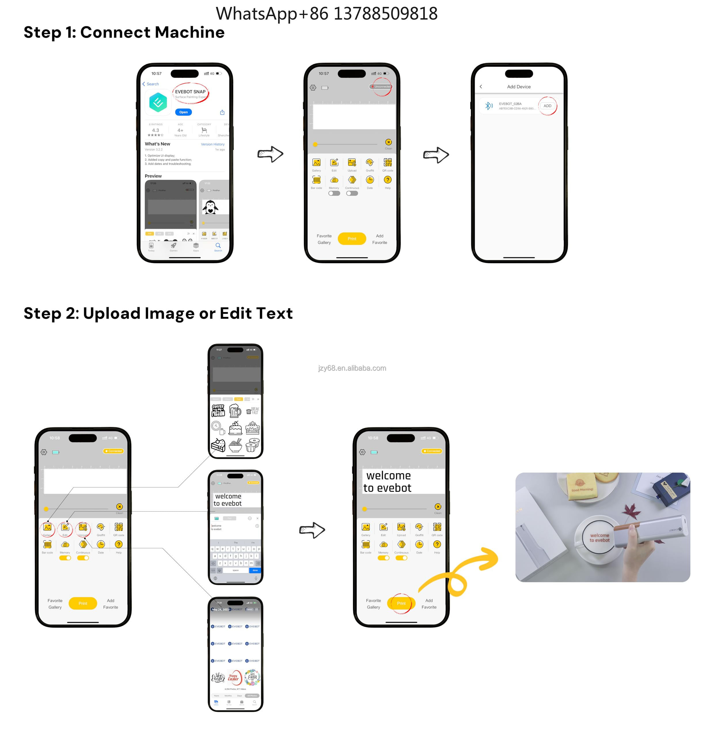 EVEBOT Printpen Handheld 3d Fo - 3D Printing Machine 리뷰 및 가격