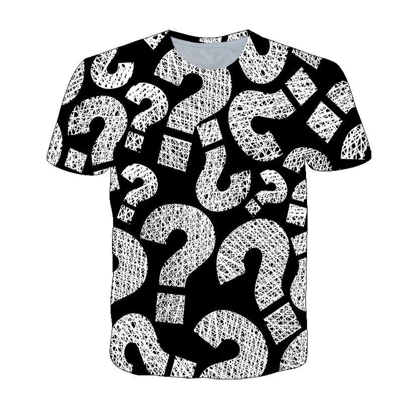 Fun Question Mark T Shirt For  - 3D Printing Questions 리뷰 및 가격