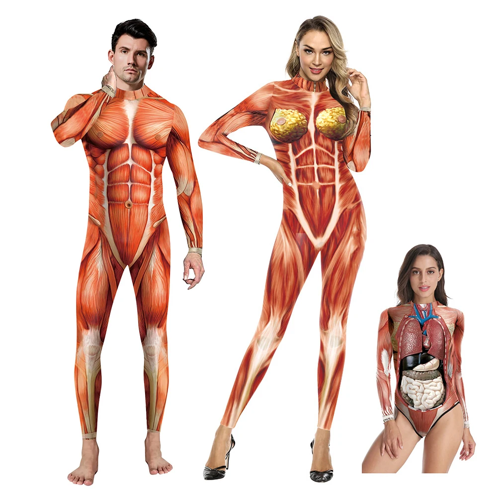 Halloween 3D Party Muscle Prin - 3D Printing Ghosting 리뷰 및 가격