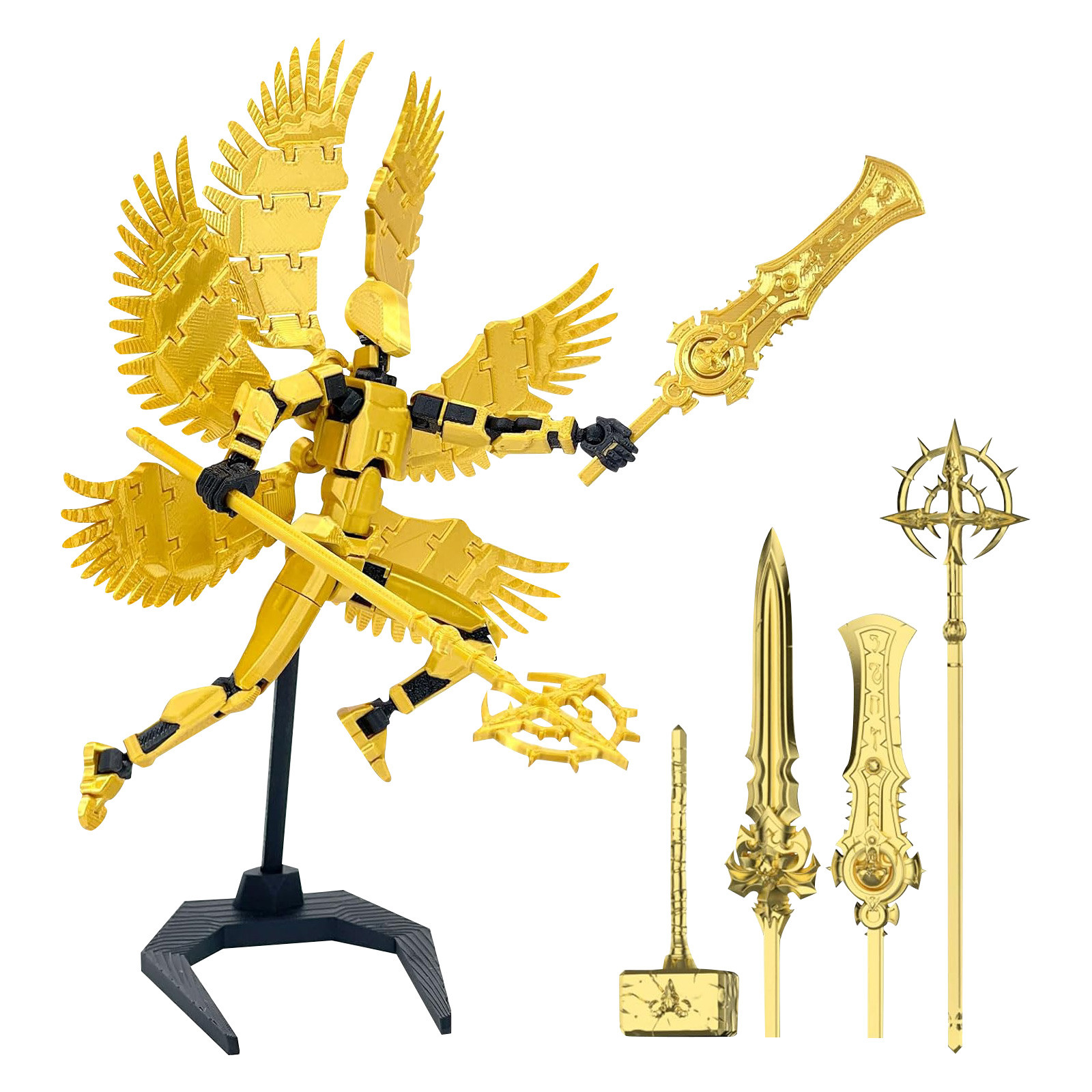 Titan 13 With Wings Figure Toy - 3D Printing Aluminium 리뷰 및 가격