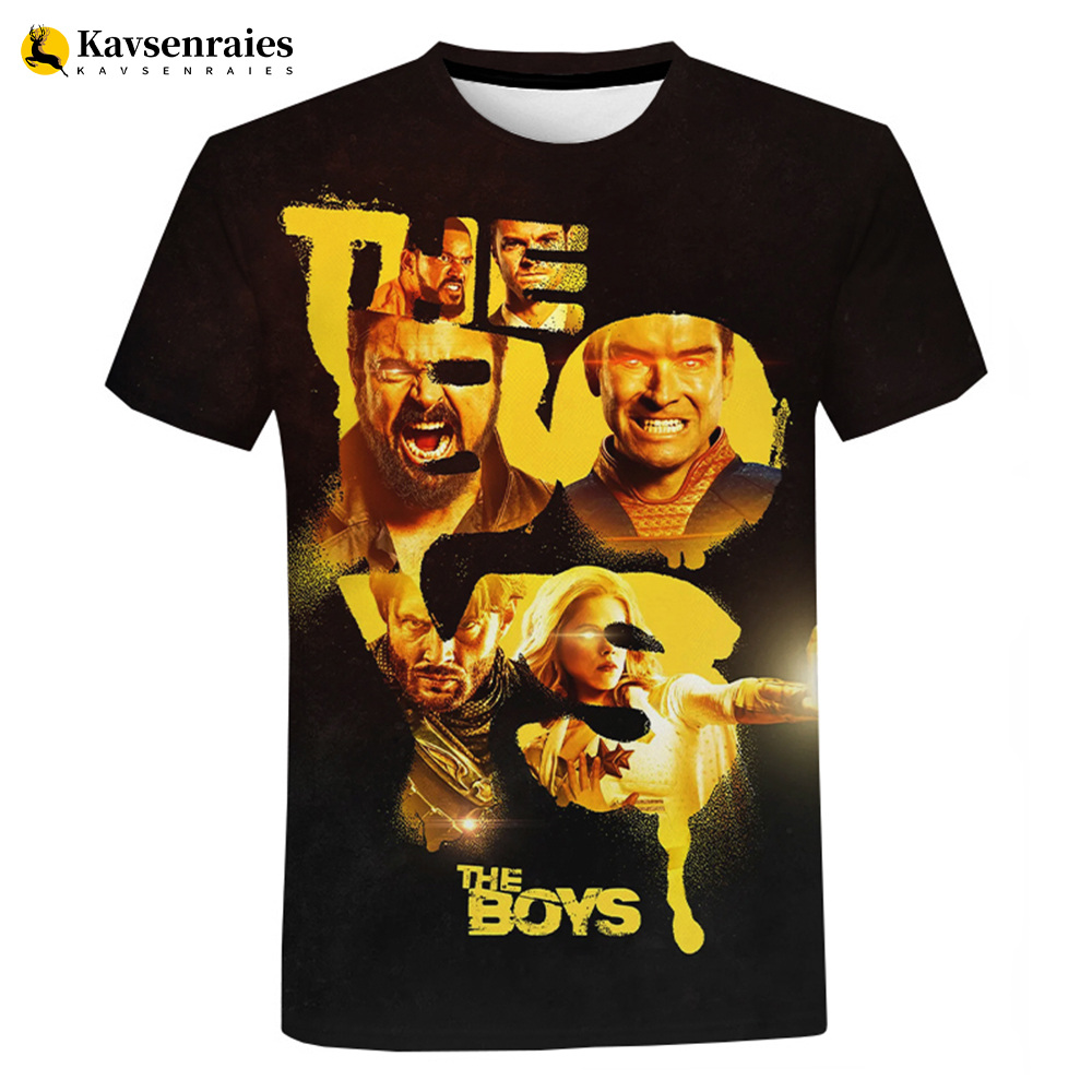 TV Series The Boys 3D T Shirt  - 3D Printing Online 리뷰 및 가격