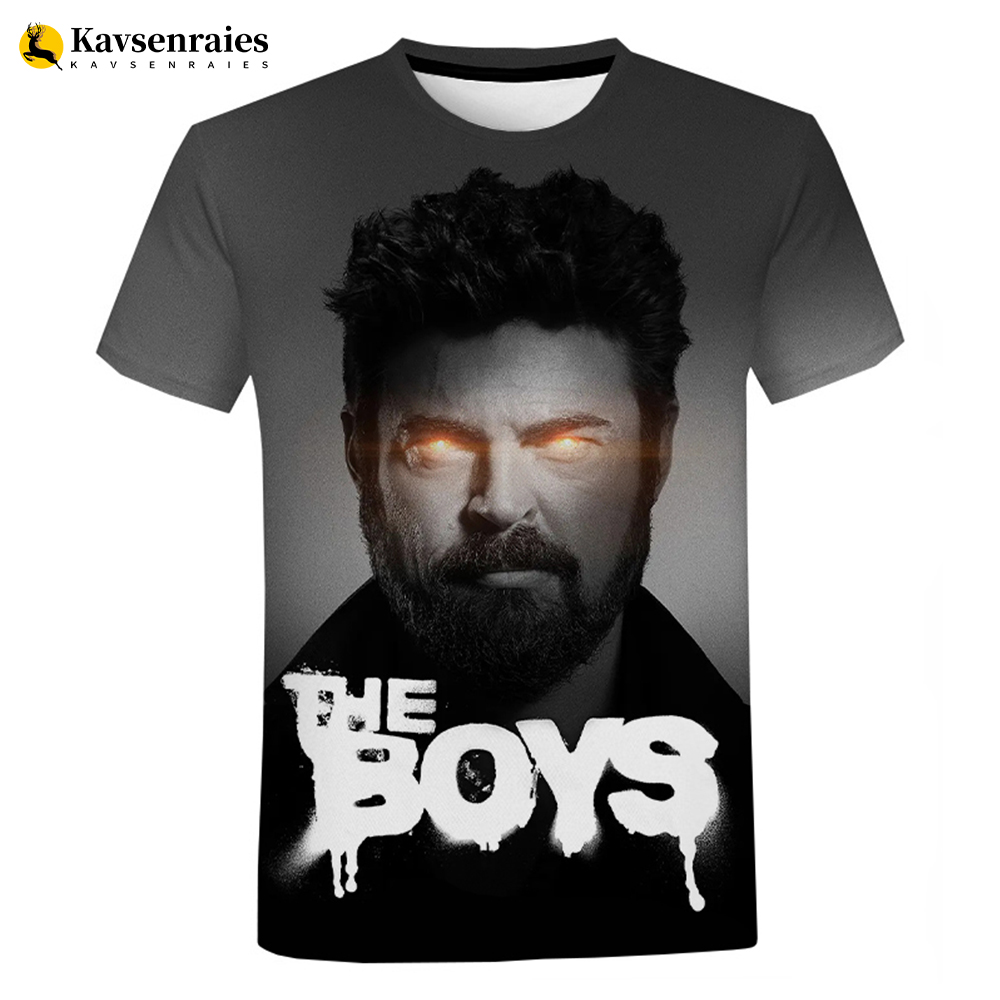 TV Series The Boys 3D T Shirt  - 3D Printing Online 리뷰 및 가격