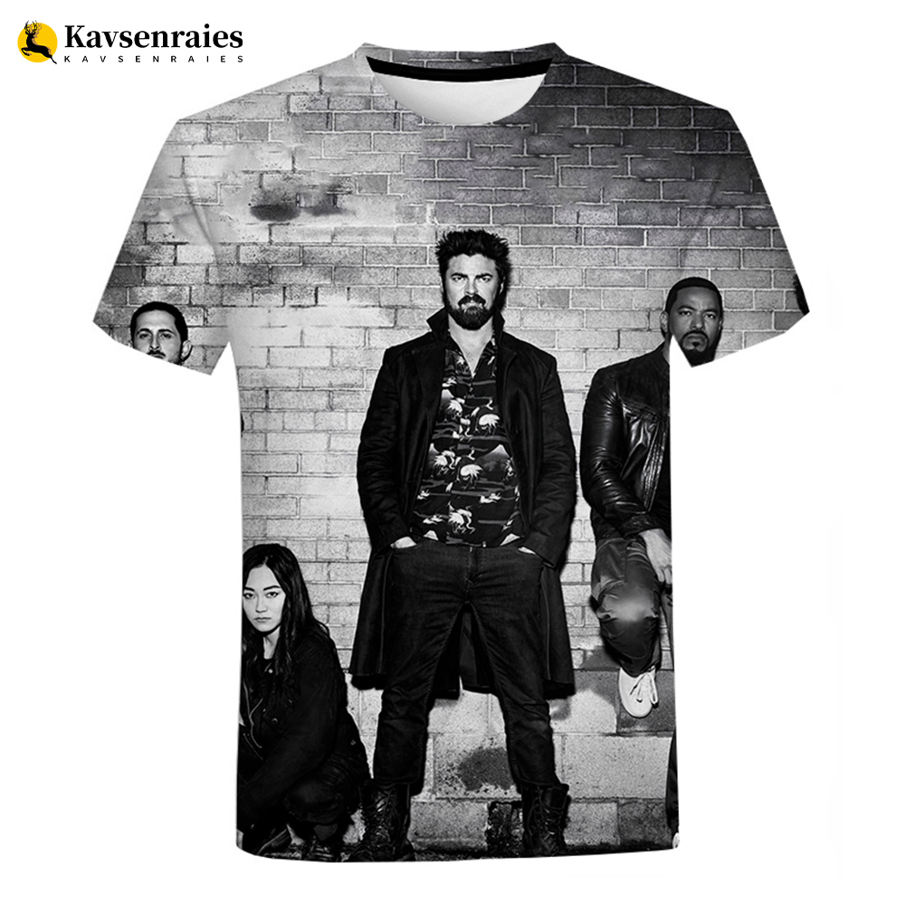 TV Series The Boys 3D T Shirt  - 3D Printing Online 리뷰 및 가격