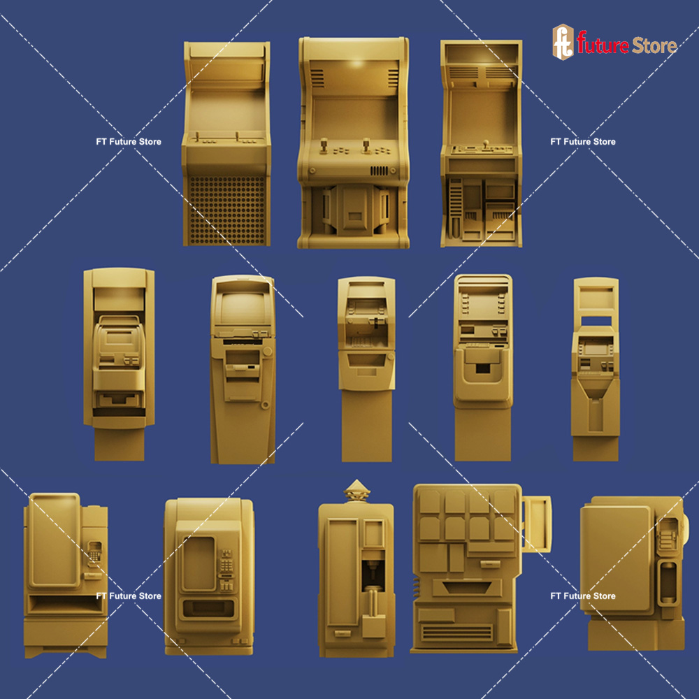 3D Print 1/64 Arcade Game Self - 3D Printing Nerd 리뷰 및 가격