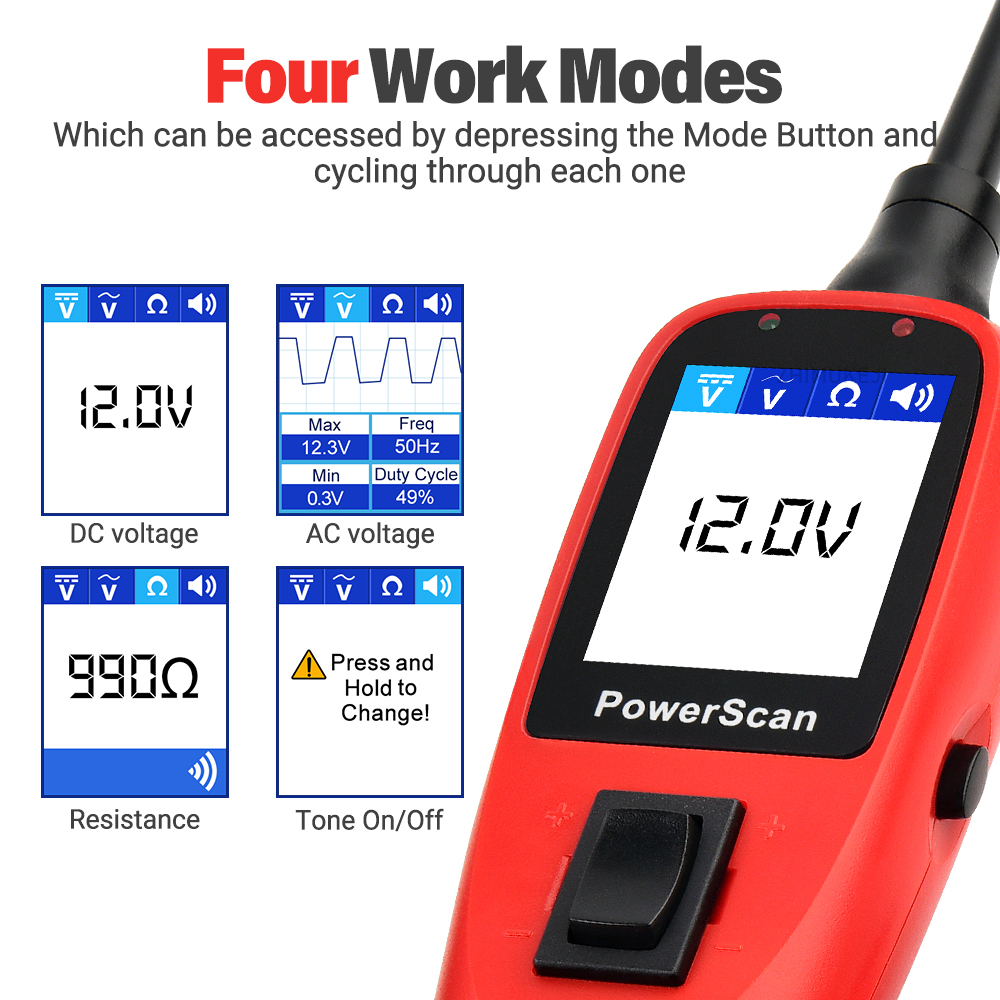 Autel PowerScan PS100 12V 24V  - 3D Printing Online 리뷰 및 가격