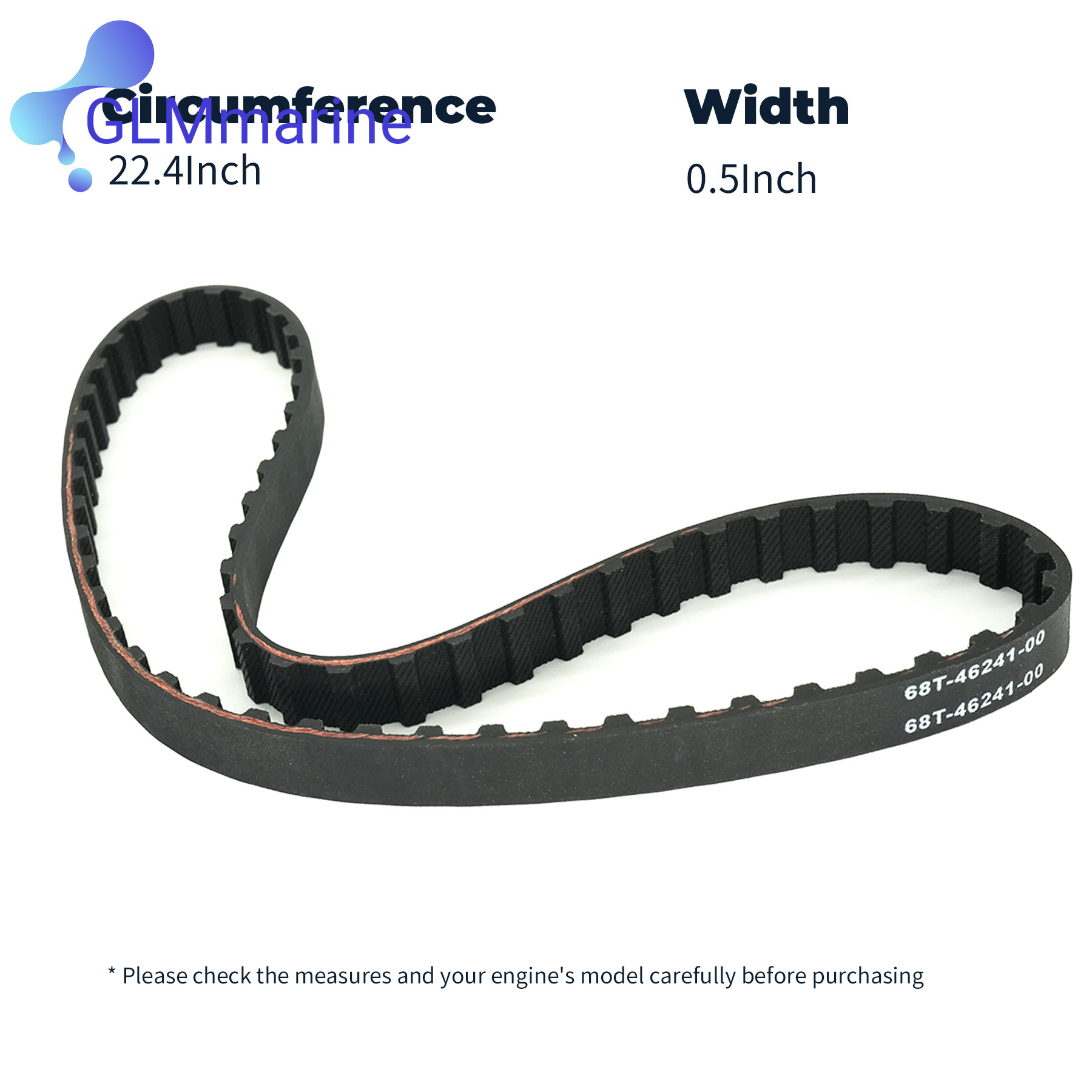 68T-46241 Marine Timing Belt C - Timing Belt 리뷰 및 가격