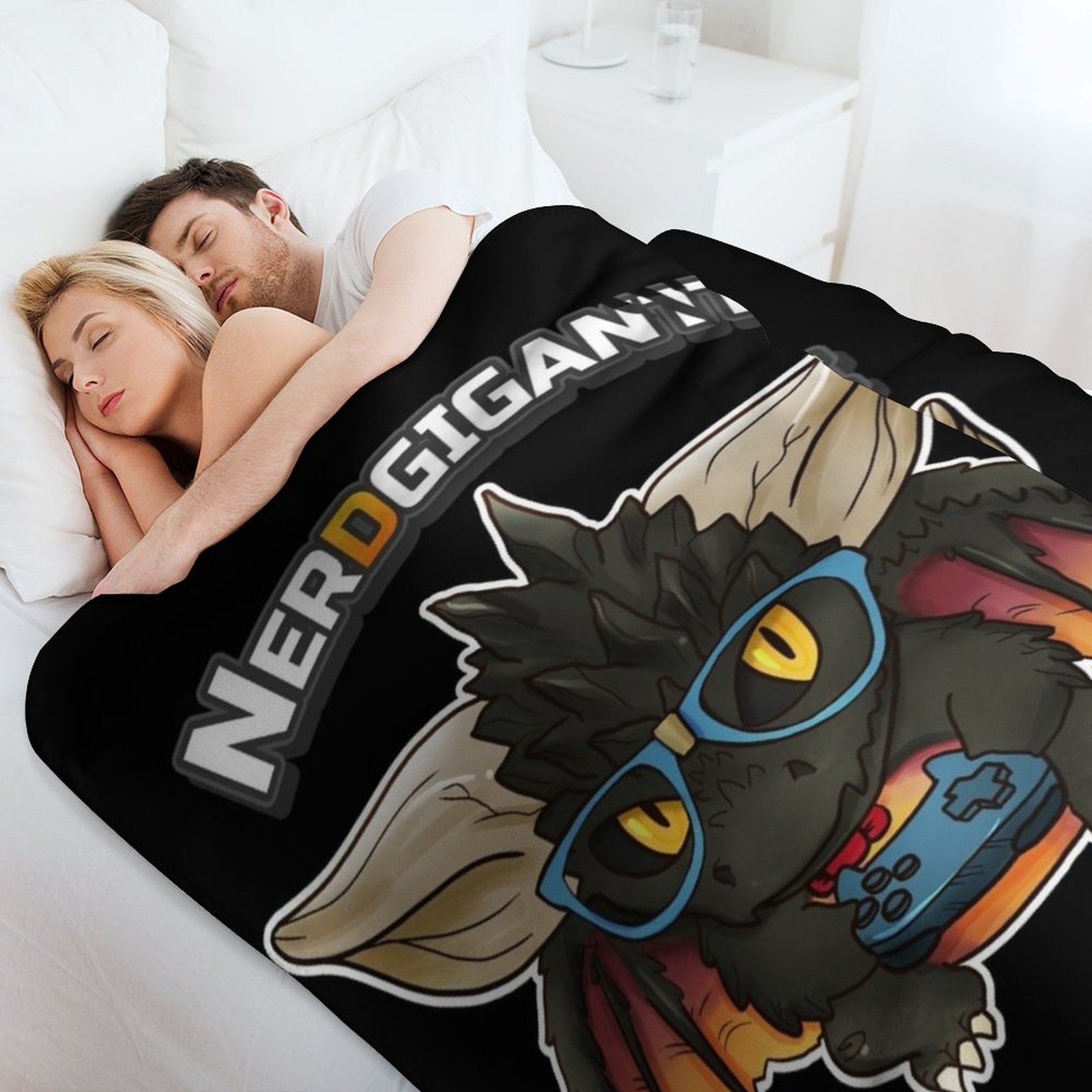 Nerd-gigante Throw Blanket Men - 3D Printing Nerd 리뷰 및 가격