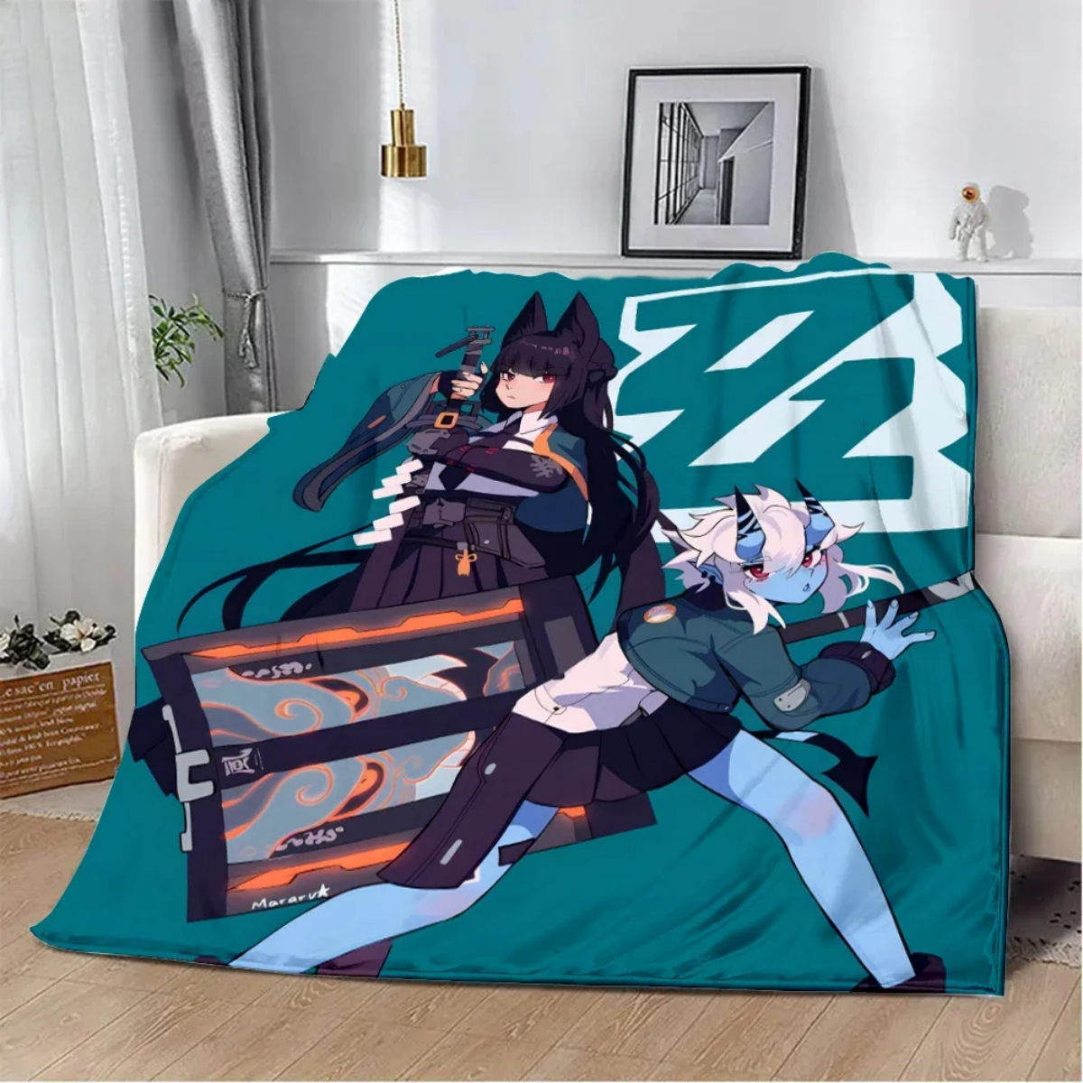 ZZZ Flannel Throw Blanket Zenl - 3D Printing Zone 리뷰 및 가격