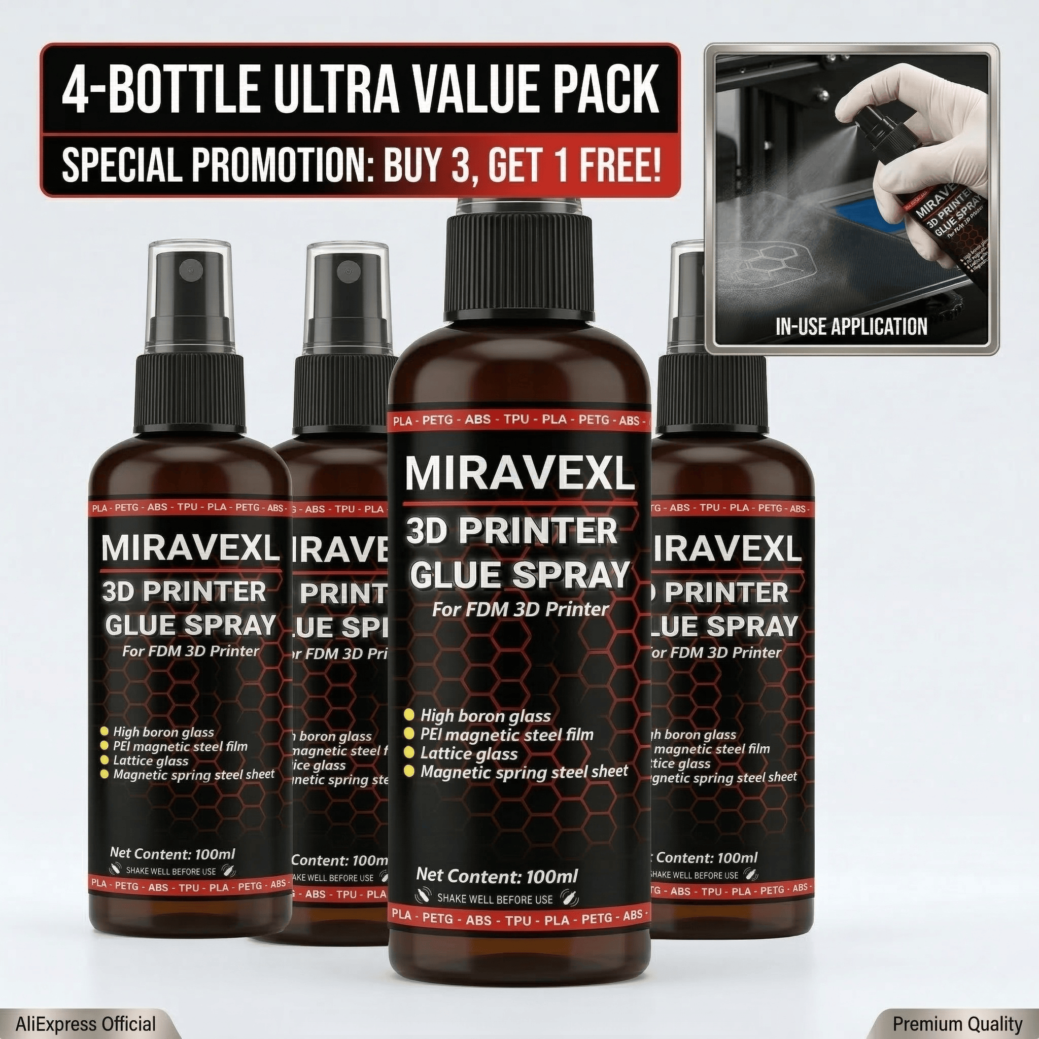 3D Printer Bed Adhesive Spray  - 3D Printing Glue Stick 리뷰 및 가격