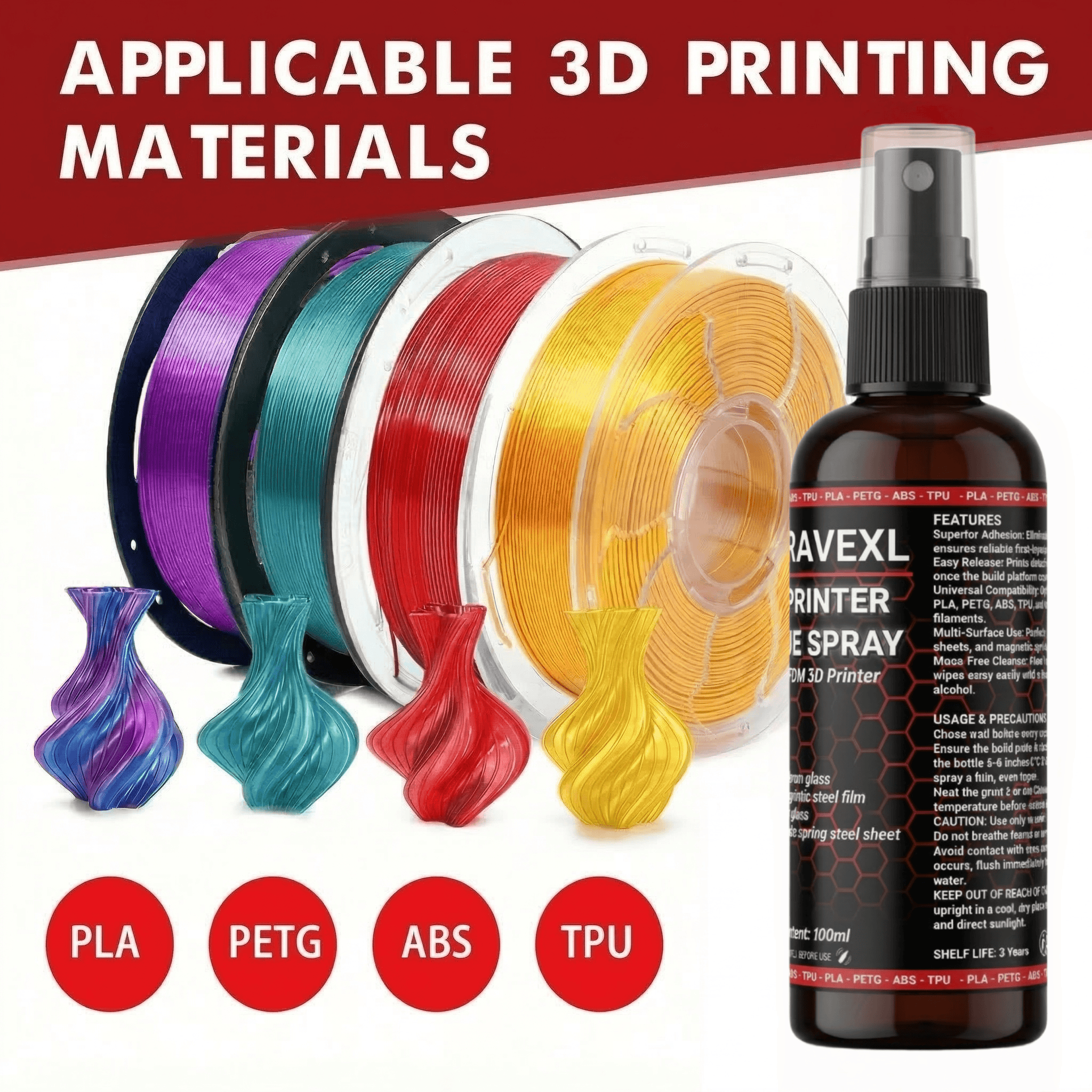 3D Printer Bed Adhesive Spray  - 3D Printing Glue Stick 리뷰 및 가격