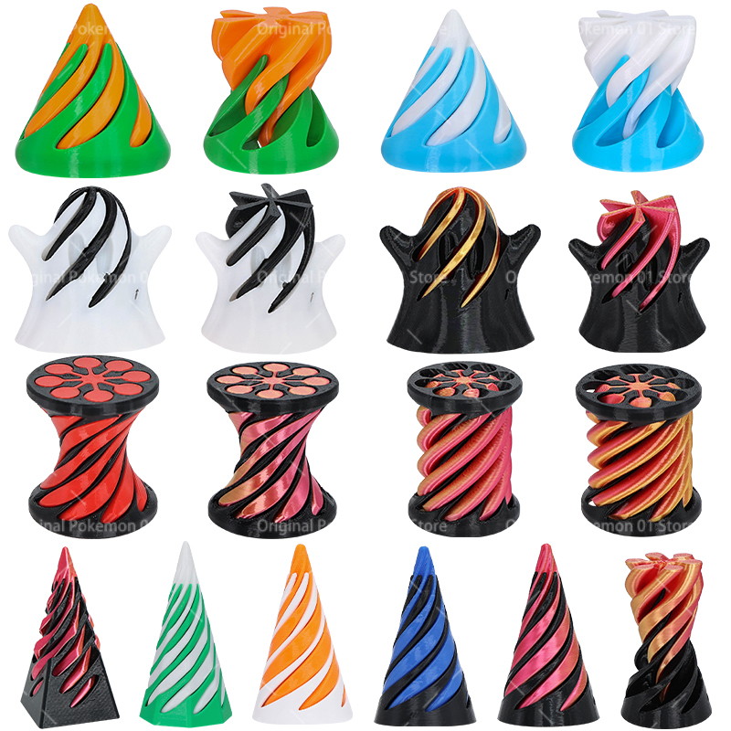3D Printed Spiral Cone Fidget  - 3D Printing Ghosting 리뷰 및 가격