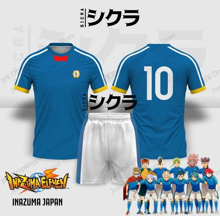 Jersey Set Jersey Inazuma Elev - 3D Printing Jersey 리뷰 및 가격