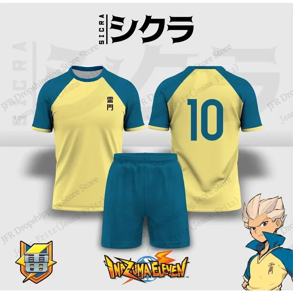 Jersey Set Jersey Inazuma Elev - 3D Printing Jersey 리뷰 및 가격