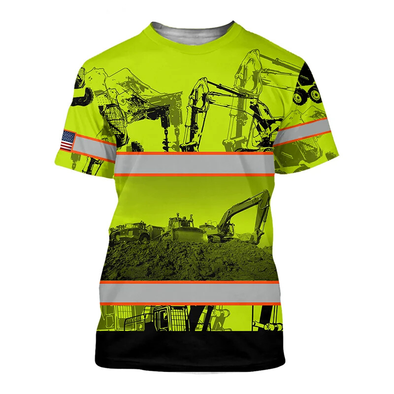 Excavator 3D Print T-shirt For - 3D Printing Nerd 리뷰 및 가격