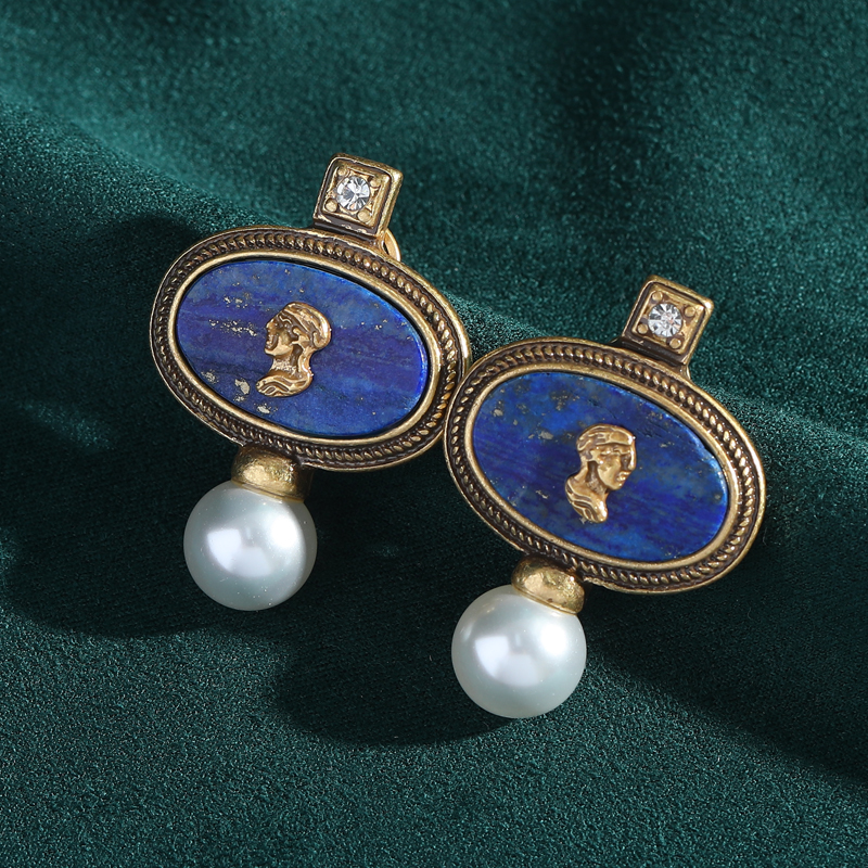 Antique Lapis Lazuli Pearl Dro - 3D Printing Online 리뷰 및 가격