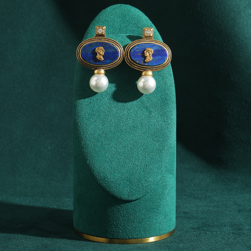 Antique Lapis Lazuli Pearl Dro - 3D Printing Online 리뷰 및 가격